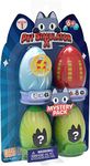 Pet Simulator X - 4 Mystery Figures Eggs - Ages 6 and up - Video Game Characters - Lansay