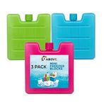 1Above Mini Freezer Blocks, Long Lasting Reusable Family Pack Ice Block Pack for Cool Box, Cooler Bag to Keeps Drink, Food, Lunchboxes Cool…