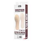 Moneysworth and Best 21562 Women's Sheepskin Insole, Size-7