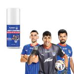 Elemnt Anti Chafing Roll On | Bengaluru FC Edition | Friction Free for Men & Women | Itching, Blisters, Bacterial from Sports and Fitness Activities | Anti Chafing Roll On For Underarms, Inner thighs, Blisters, UnderBreasts, Intimate areas | Uni-Sex (50 ML)