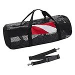 Hellery Mesh Duffle Bag Scuba Dive 