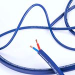 Van Damme PRO AV HiFi Speaker Cable. Passive Blue Series Studio 2 x 2.5mm. 6m