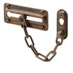 Prime-Line Products U 10533 Chain Door Guard, Antique Brass