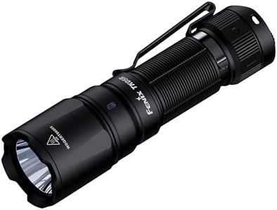 Fenix TK05R EDC Flashlight - LED Light Crafted Aluminum - Rechargeable Security Torch - Powerful Flashlight 1000 Lumens & Long Range - Waterproof LED Torch for Camping, Hiking & Emergency - Black