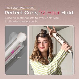 TYMO CurlPro Plus 25mm Hair Curler – Ceramic Barrel