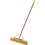 Push Broom,Head and Handle,24",Yellow