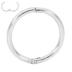 365 SLEEPERS Sterling Silver 8mm - 14mm Hinged Hoop Nose Helix Tragus Lip Septum Segment Ring Sleeper Earrings - Hand Made In Australia - Nickel Free Hypoallergenic