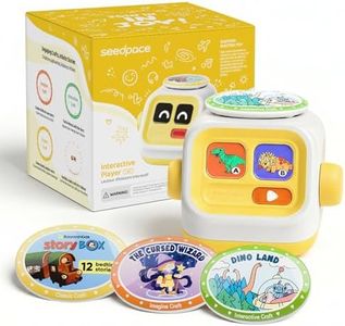 Seedpace Screen-Free Interactive Story Creator, Speech Development Toy for Toddlers & Kids 3-8, Road Trip Travel Essential, Set