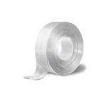 Neomate Double-Sided Heavy Duty Tape 3m | Strong Adhesive Transparent Mounting Tape for Walls, Posters, Carpets | Home & Office Use