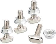 uxcell M6x20mm T Slot Drop-in Bolt 