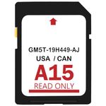 2024 Latest A15 Navigation SD Card Compatible with Ford/Lincoln, F150 Explorer Fusion Expedition Escape Edge MKC MKZ MKX Sync Navigation Accessories Update USA/Canada Maps, GM5T-19H449-AJ