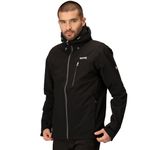 Regatta Mens Birchdale Waterproof Walking Jacket - Black Magnet - L