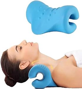 Senteen Cervicale Rilassante Per Collo E Spalle Nuovo Cuscino Cervicale Blu Dispositivo Di Trazione Cervicale Barella Per Il collo Supporto Per Rilassare Il Collo E le Spalle allungamento Del Collo