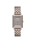 MVMT Analogue Quartz Watch for Women with Taupe Ceramic Bracelet - 28000206-D