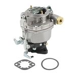 maXpeedingrods 1 Barrel Carburetor for Rochester BV for Chevy 1963-1967 C10 C20 C30 GMC Pickup 6 Cyl 194 230 250 Engines Manual Choke w/Gasket