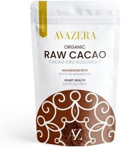 Avazera Organic RAW Cacao Powder 113g | Made by Cold-Pressing unroasted Cacao Beans | Perfect for Smoothies and Desserts | Non-GMO | Vegan | Gluten-Free | Unsweetened Cocoa Powder