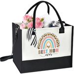 Christmas Mom Gifts for Mom Mothers Day Bag Gift Ideas from Kids Daughter Son Mom Birthday Gifts for Women New Mom Her Who Has Everything Tote Travel Bag Cadeau Noel Maman Femme Fete Des Mere