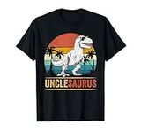 Unclesaurus T Rex Dinosaur Uncle Saurus Family Matching T-Shirt