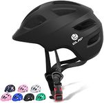 GLAF Baby Bike Helmet Toddler Infant Helmet for Kids 1+ Years Old Girls Boys Toddlers Youth Helmet Ventilation Adjustable Helmet Skateboard Safety Cycling Helmet (Black, XS)