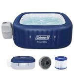 Coleman 90454 SaluSpa Hawaii AirJet 4-Person 71 x 26 Inch Portable Inflatable Square Outdoor Spa Hot Tub