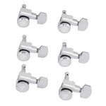 Fender Stratocaster / Telecaster Guitar Tuning Machines, Locking, Set of 6, Chrome