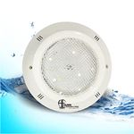 Huma Fountains and Pools LeD 36 W ABS-Plastic LED Underwater Waterproof Wall Mounted Night Swimming Pool Lights (HF013) (COOL WHITE)