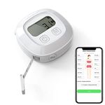 arboleaf Body Tape Measure with Smart App, Bluetooth Measuring Tapes for Body Measuring, with Locking Mechanism, retractable tape measure for Weight Loss, Measure Circumference Length, CM/Inch