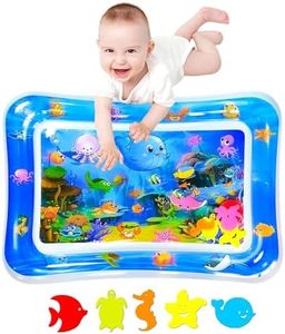 GLUN® Infant Tummy Time Mat with Water Fill | Sensory Baby Play Mat for 3 to 12 Months | Fun & Engaging Newborn Toy