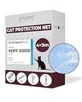 PiuPet® Cat Net Transparent I 4x3m 