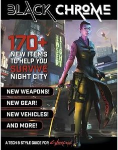 Cyberpunk Red RPG Black Chrome Tech & Style Guide