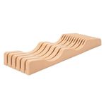 Shenzhen Knives Large In-Drawer Knife Block: 11 Slot (Holds 10-12 Knives) Empty Plastic Knife Holder and Organizer Tray for Kitchen Drawers