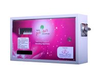 FORHER Sanitary Napkin Pad Vending Machine (25 Pads Capacity)| Manual Coin Operated, 360 Degree Rotation Knob | Wall & Floor Mounted, Easy Dispensing | Ideal for School, Offices, Hotels & Restaurants