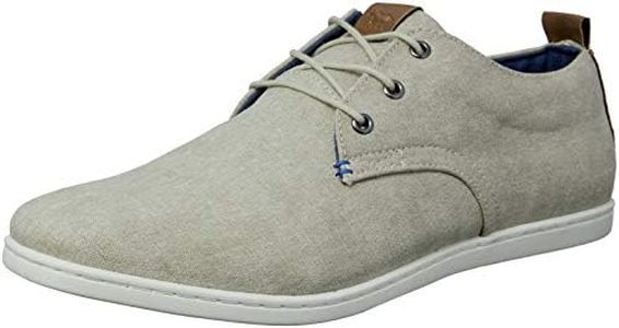 Wild Rhino Men's Dust Canvas Casual Shoe, Sand, EU 42/US 9