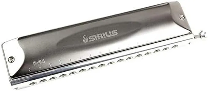 Suzuki S-64C Sirius Chromatic 16-Hole 64-Note Harmonica, Cross Alignment