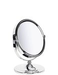 Sabichi 2x Magnifying Mirror - Dressing Table Makeup Mirror - Bathroom Mirror Free Standing - Double Sided Free Standing Bathroom Mirror With Crystal-like Style