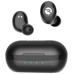 Raycon The Everyday Earbuds with Microphone- Stereo Sound in-Ear Bluetooth Headset True Wireless 32 Hours Playtime (Matte Black)