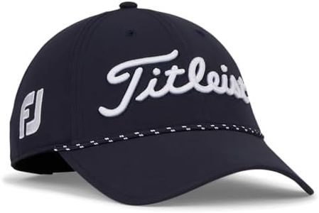 Titleist Tour Breezer Golf Hat Navy/White One Size Fits Most