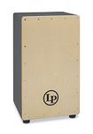 Latin Percussion Box Wire Cajon with Natural Faceplate, Gray (LP1428NYG)