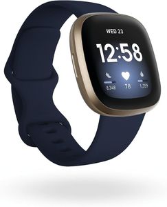 Fitbit Versa 3 Smartwatch – Midnight Blue Fitness Tracker