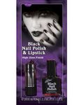 Lipstick Nail Polish Black