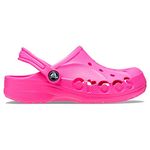 Crocs Baya Electric Pink Clog-(207012-6QQ)-7 Kids UK (C7)