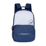 AEROPOSTALE Wilton Unisex Polyster 24L Laptop Backpack (14 Inch) - Navy + Off White