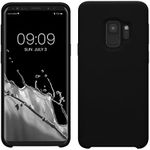 kwmobile Case Compatible with Samsung Galaxy S9 Case - TPU Silicone Phone Cover with Soft Finish - Black