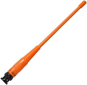 HYS VHF UHF BNC Handheld Scanner Antenna, 144/430 MHz Dual Band HT Antenna for 136-174/400-470Mhz ICOM IC-V8 V86 IC-T7H Yaesu FT-530 Uniden Handheld 2-Way Radio