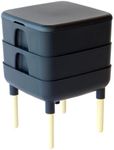 FCMP Outdoor - The Essential Living Composter, 2-Tray Worm Composter, Black