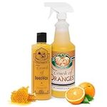 Orange Oil Wood Cleaner and Beeswax Furniture Polish, Restore Hardwood Floors, Cabinets, Tables, Antiques, Preserve and Protect with Touch of Oranges