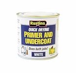 RUSTINS Primer and Undercoat - White 250ml