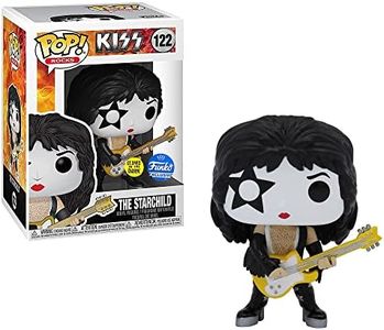 Funko PoP! Kiss Starchild Glow in The Dark Vinyl Figure, 10 cm Height