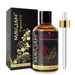 MAYJAM 100ML Dragons Blood Fragrance Oil Essential Oil, 3.38FL.OZ Large Volume Dragons Blood Oil for Diffuser, Great for DIY Soap and Candle Making