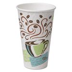 PerfecTouch 5356CD Insulated Paper Hot Cup, New Coffee Design, 16 oz Capacity (Case of 1000 Cups)